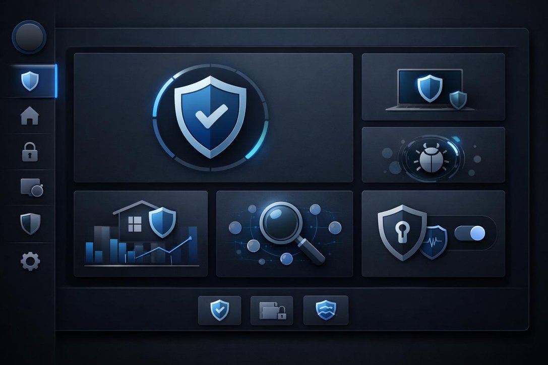 Windows Security settings showing hotpatch enabled status